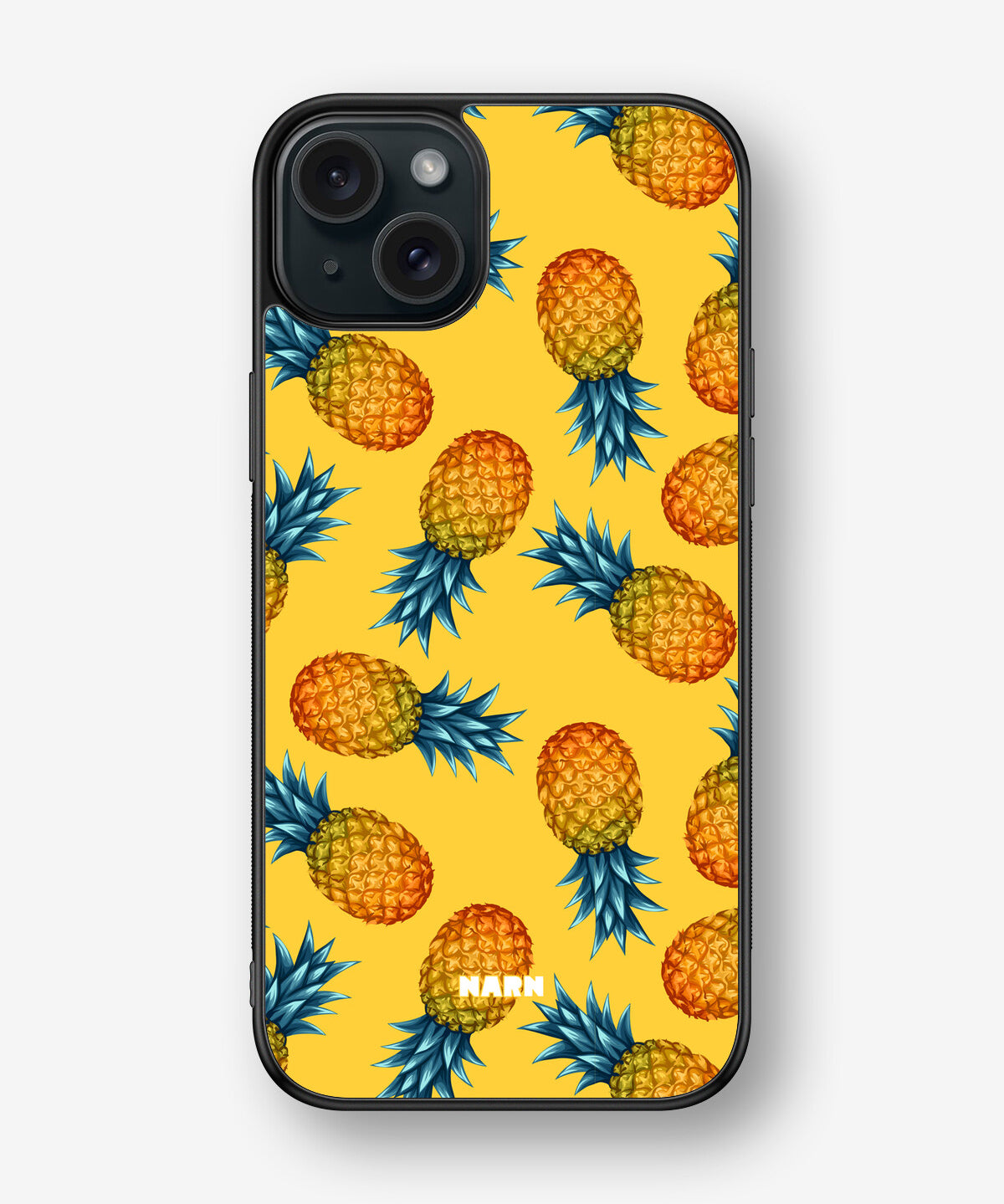 iPhone 15 Plus Hard Case – Sunny Pineapple - View 1