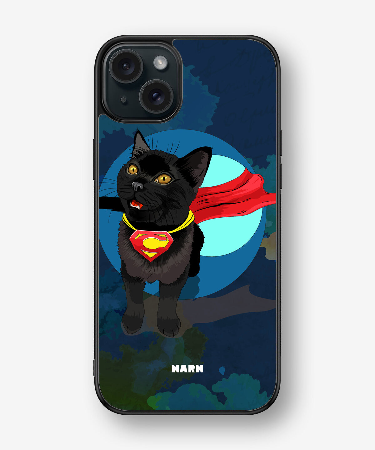 iPhone 15 Plus Hard Case – Super Cat - View 1