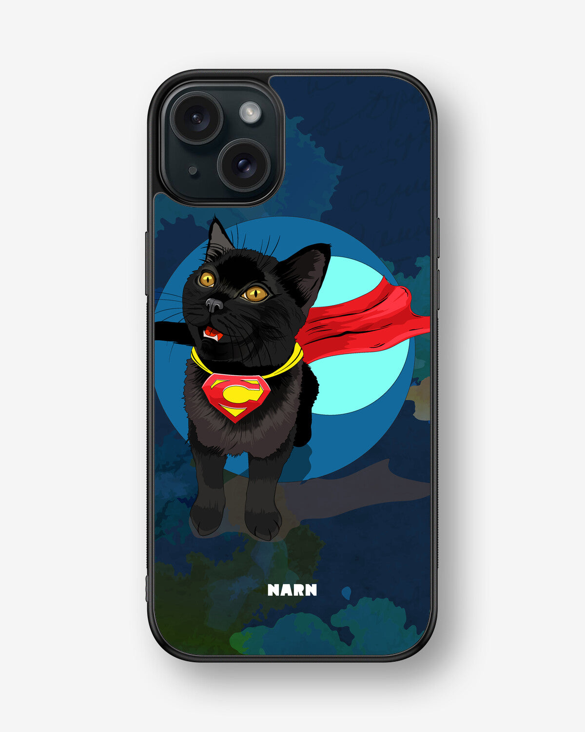 iPhone 15 Plus Hard Case – Super Cat - View 1