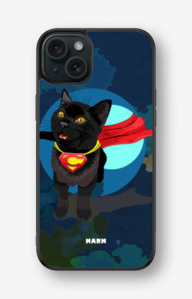 iPhone 15 Plus Hard Case – Super Cat - View 1