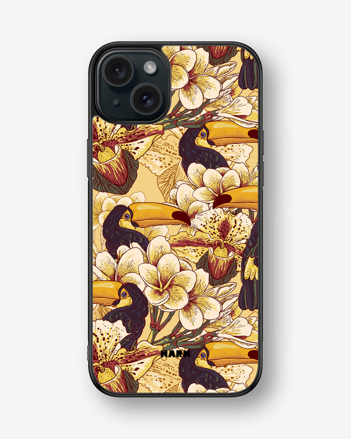 iPhone 15 Plus Hard Case – Toucans - View 1