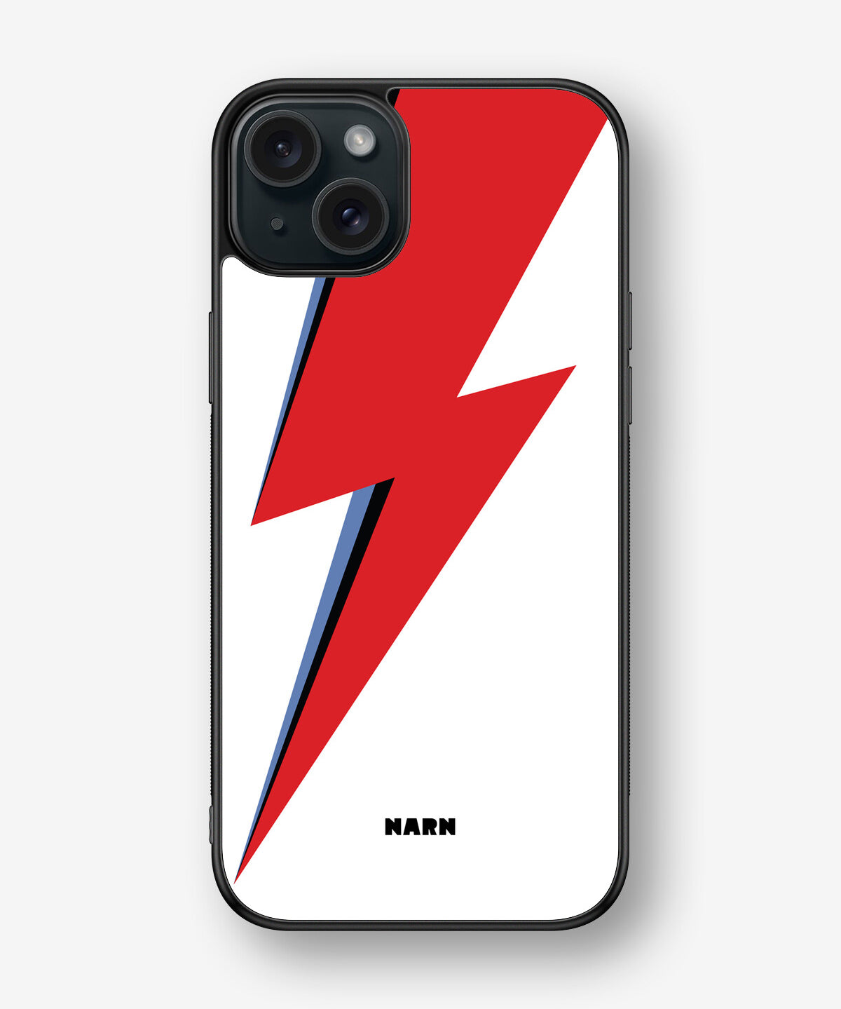 iPhone 15 Plus Hard Case – White Bowie  - View 1