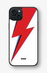 iPhone 15 Plus Hard Case – White Bowie  - View 1