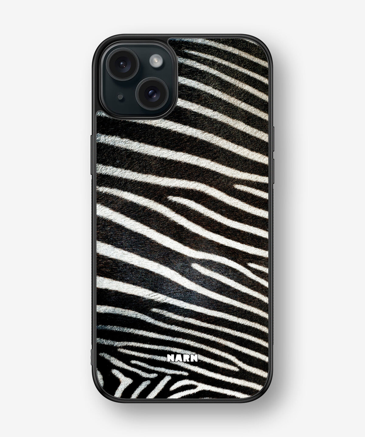 iPhone 15 Plus Hard Case – Zebra Stripe - View 1