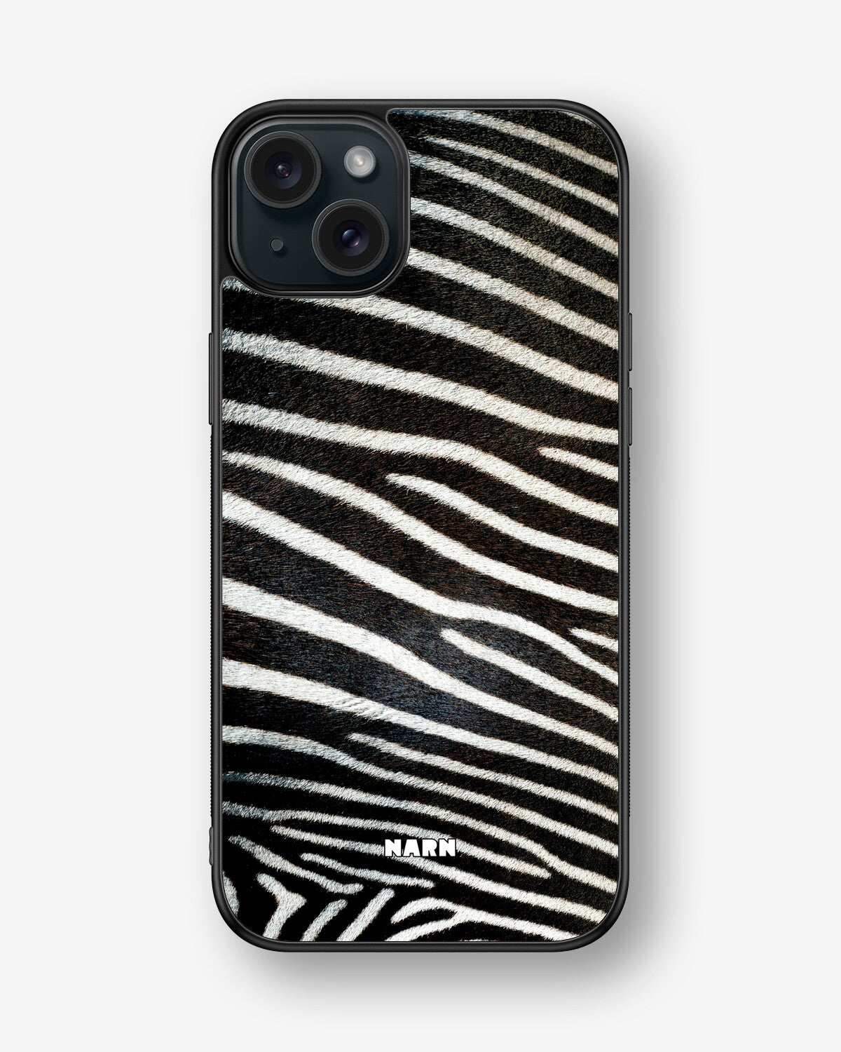 iPhone 15 Plus Hard Case – Zebra Stripe - View 1
