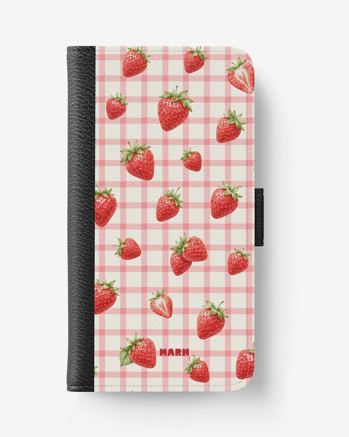 iPhone 15 Plus Wallet Case - Strawbella - View 1