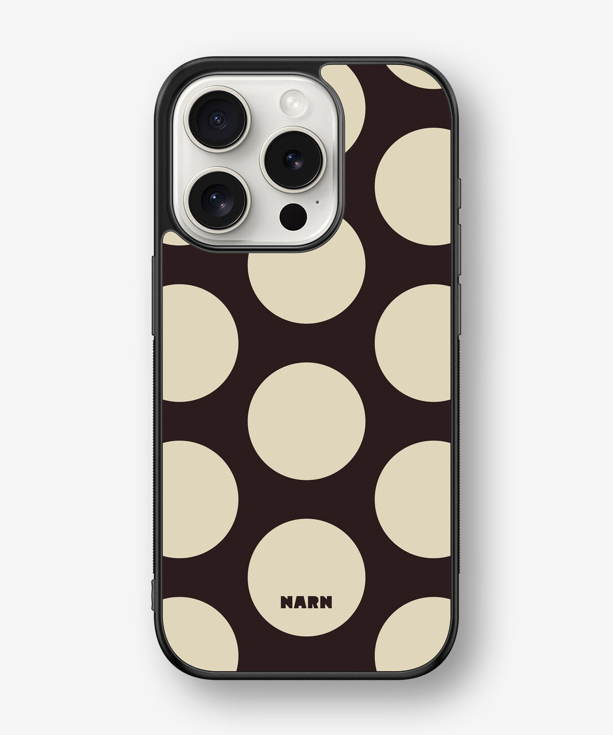 iPhone 15 Pro Hard Case – Bold Dots - View 1