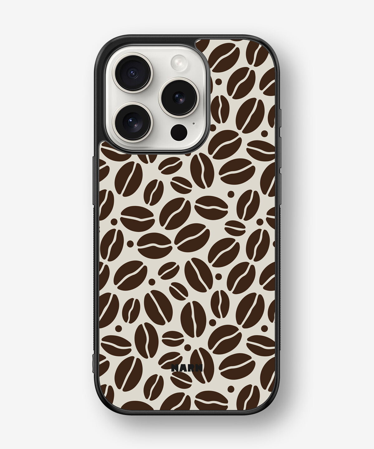 iPhone 15 Pro Hard Case – Coffee Beans - View 1