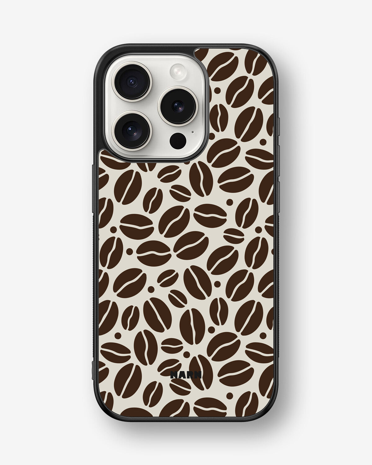 iPhone 15 Pro Hard Case – Coffee Beans - View 1