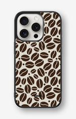 iPhone 15 Pro Hard Case – Coffee Beans - View 1