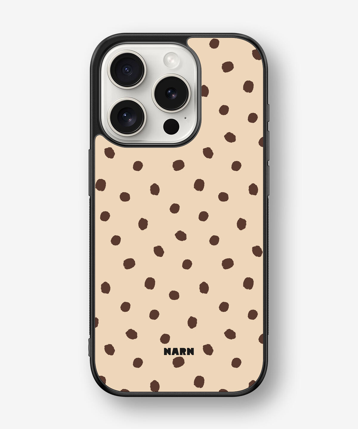 iPhone 15 Pro Hard Case – Cookie Dots - View 1