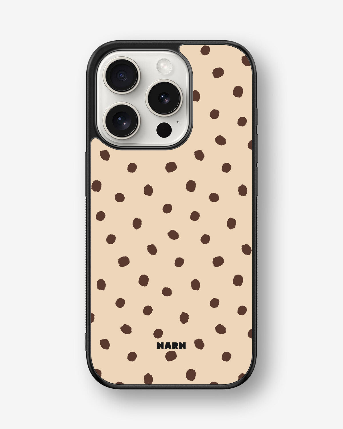 iPhone 15 Pro Hard Case – Cookie Dots - View 1