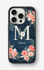 iPhone 15 Pro Hard Case – Custom - Floral - View 1