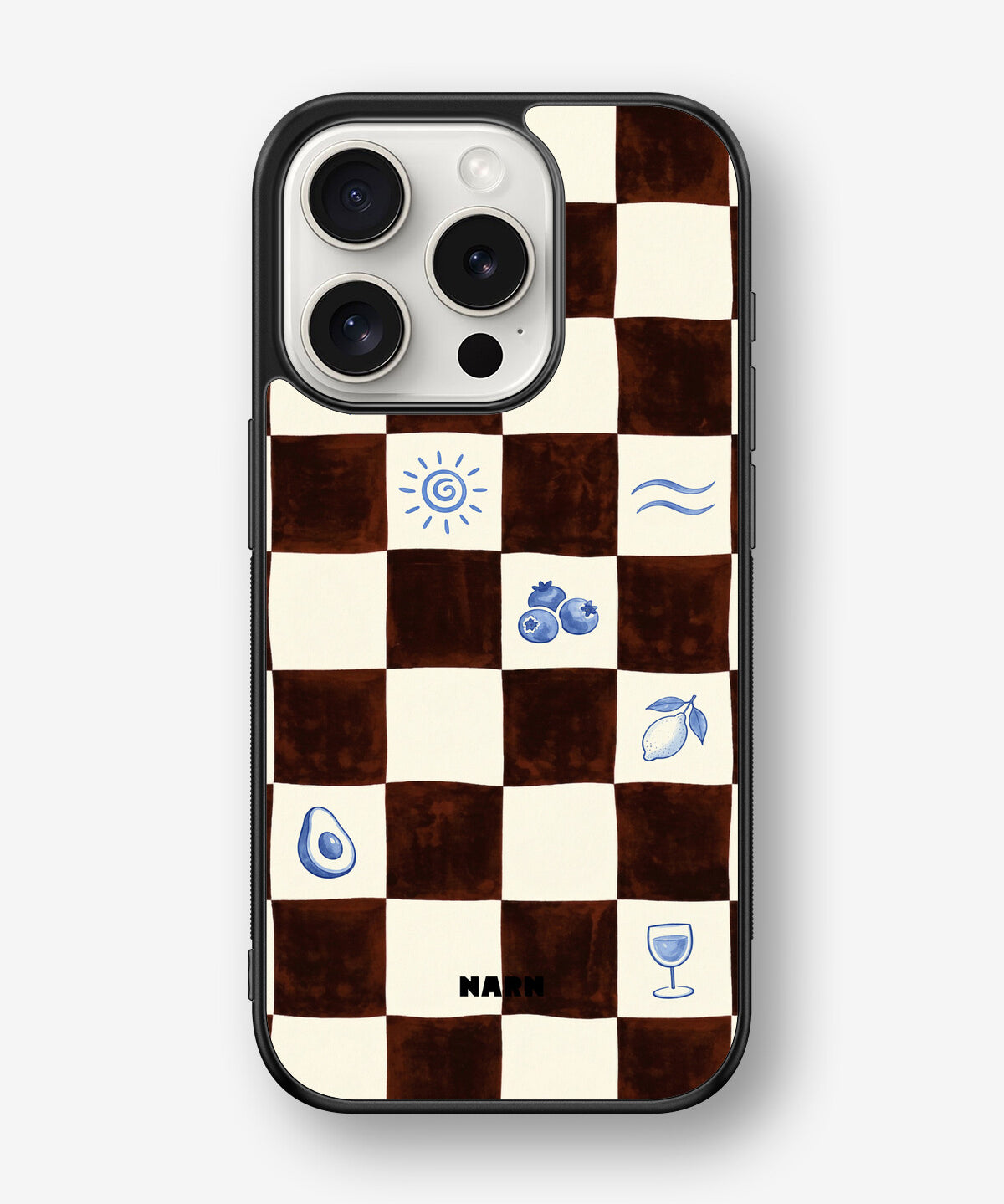 iPhone 15 Pro Hard Case – Dolce Grid - View 1