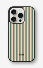 iPhone 15 Pro Hard Case – Evergreen Stripe - View 1