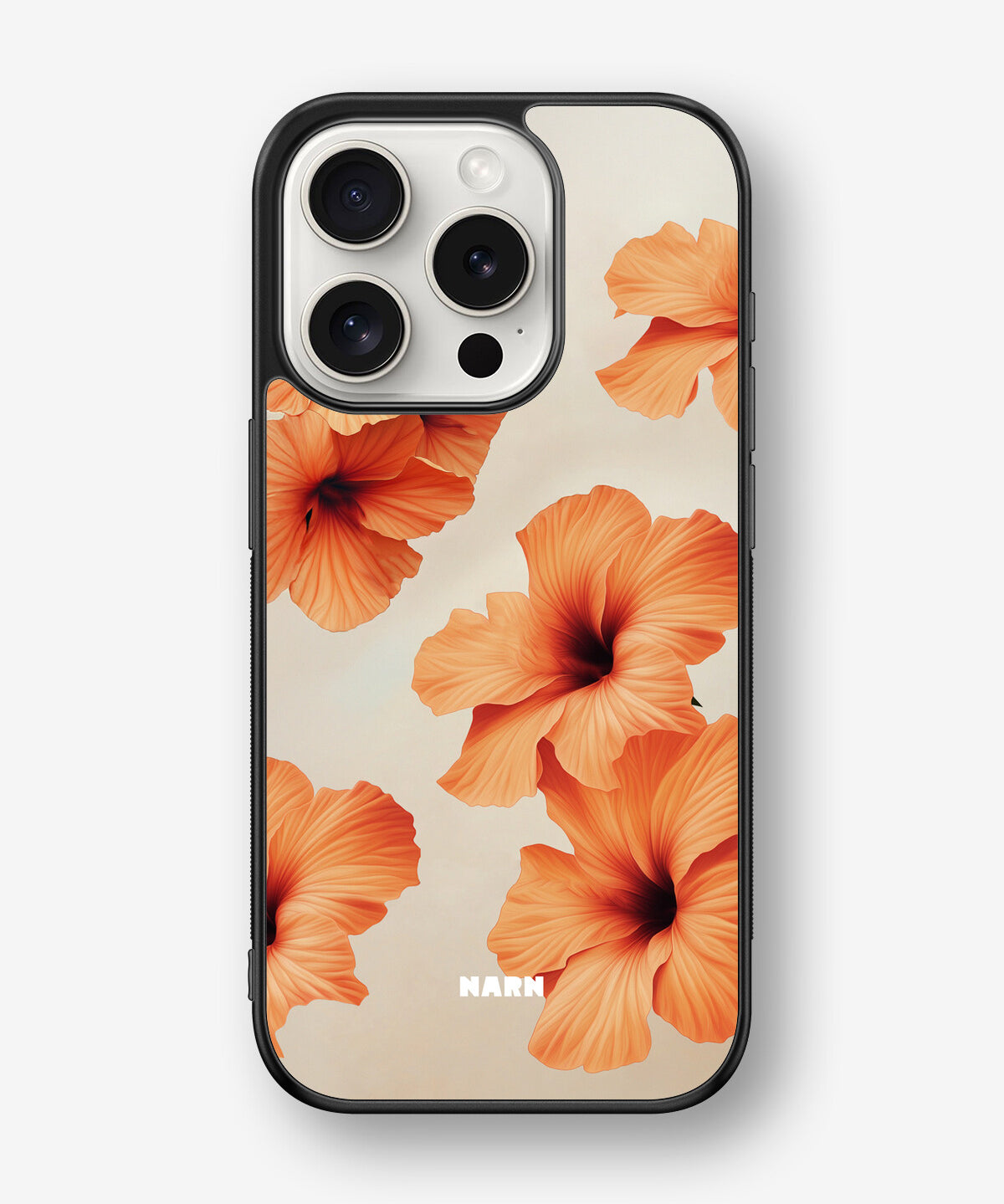 iPhone 15 Pro Hard Case – Hibiscus Dreams - View 1