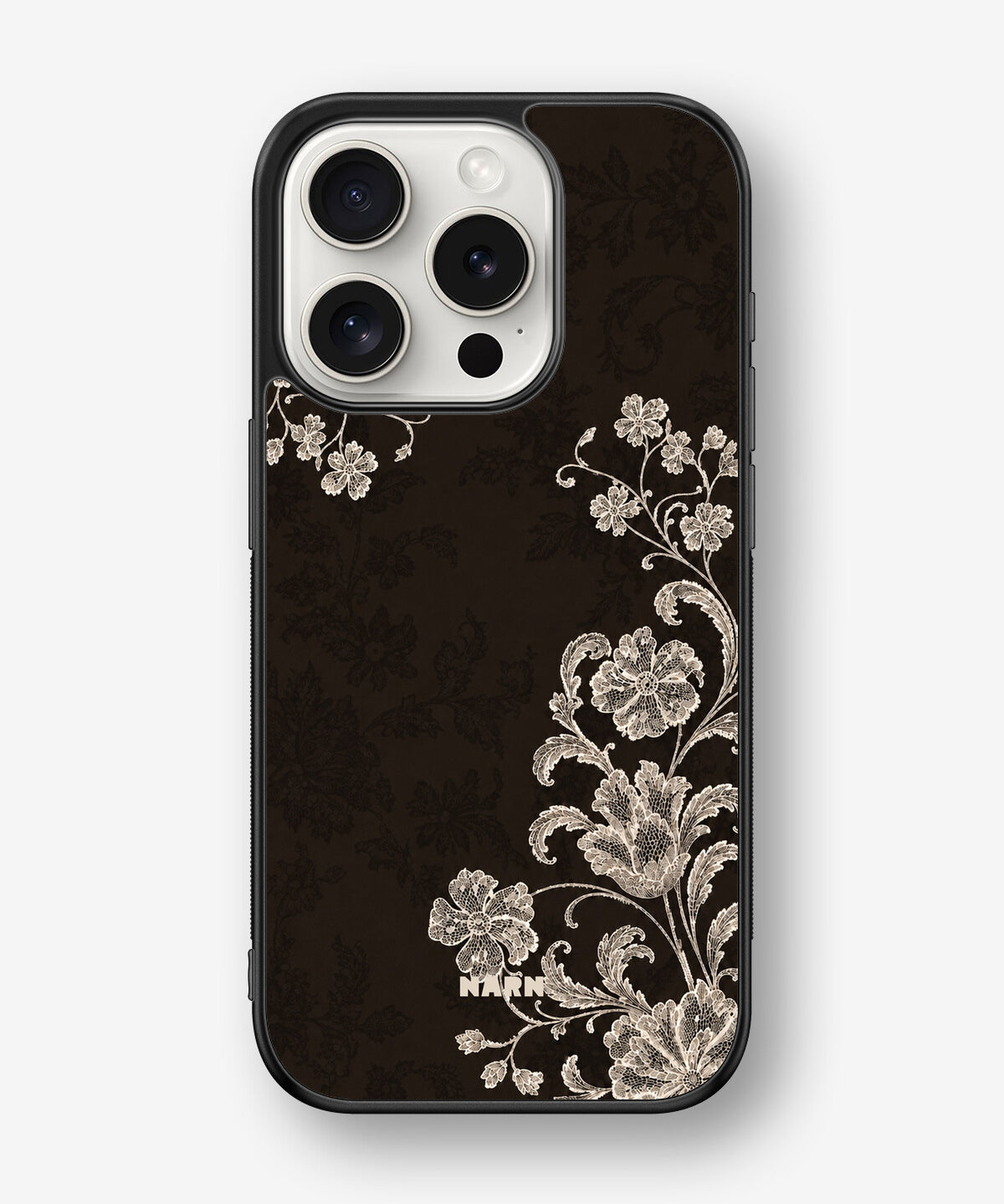 iPhone 15 Pro Hard Case – Ivory Bloom - View 1