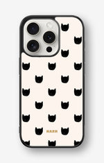iPhone 15 Pro Hard Case – Kitty Dots - View 1