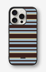 iPhone 15 Pro Hard Case – Latte Lines - View 1