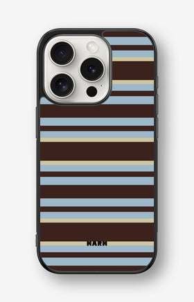 iPhone 15 Pro Hard Case – Latte Lines - View 1