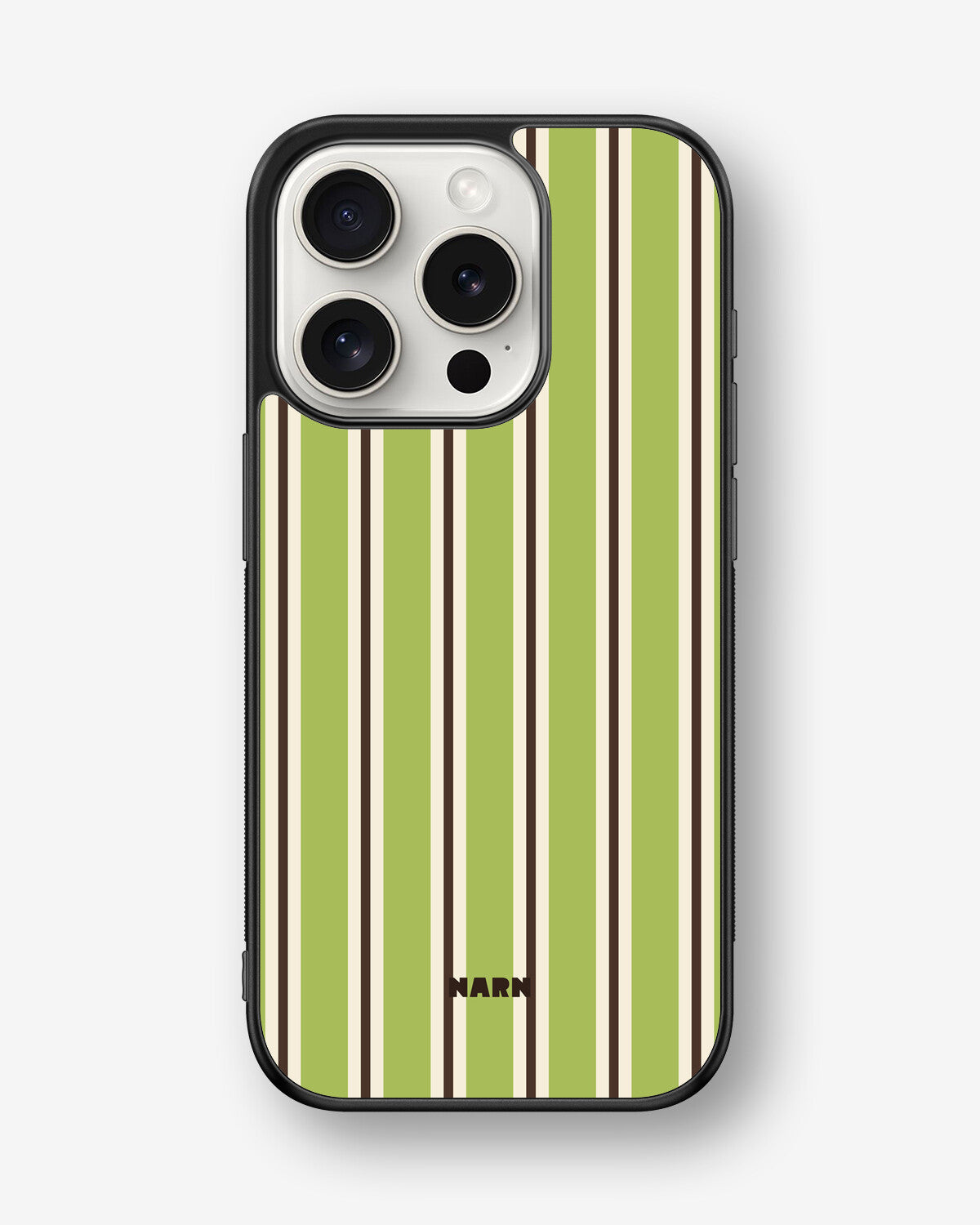 iPhone 15 Pro Hard Case – Matcha Lines - View 1