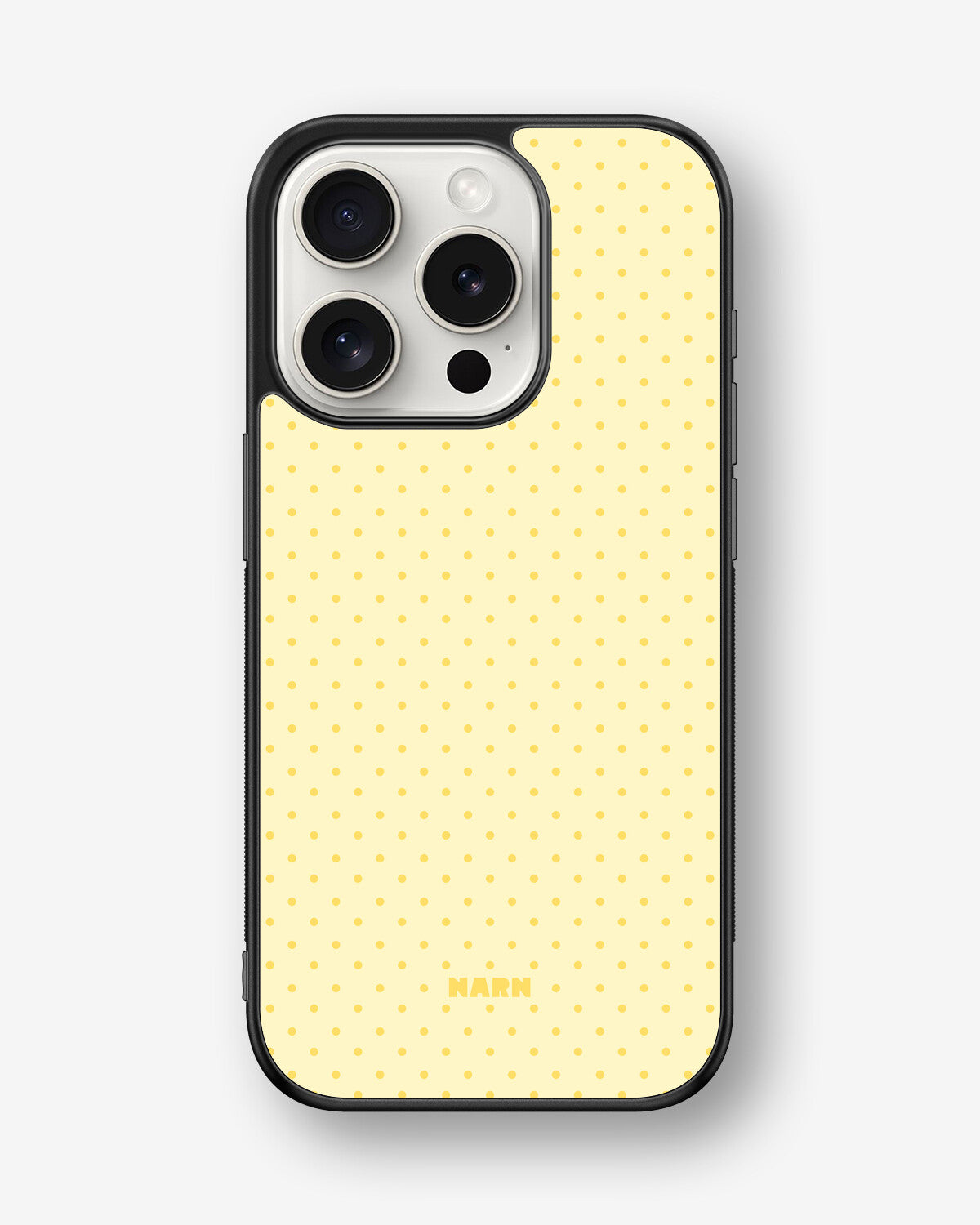 iPhone 15 Pro Hard Case – Morning Dots - View 1