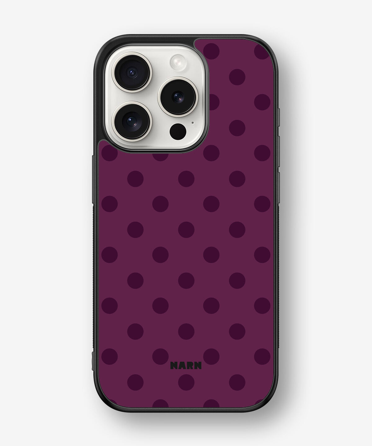 iPhone 15 Pro Hard Case – Plum - View 1