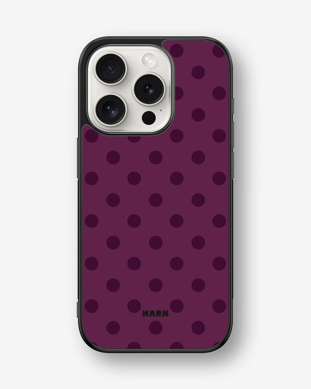 iPhone 15 Pro Hard Case – Plum - View 1