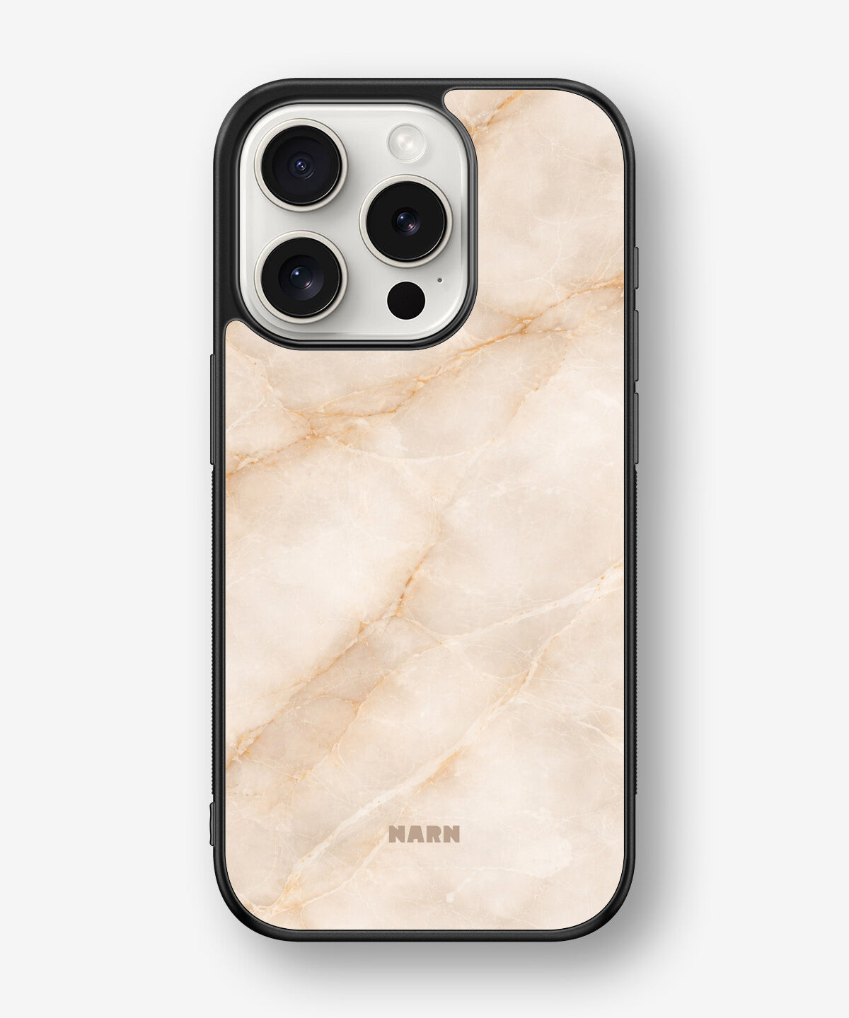 iPhone 15 Pro Hard Case – Sand Stone - View 1