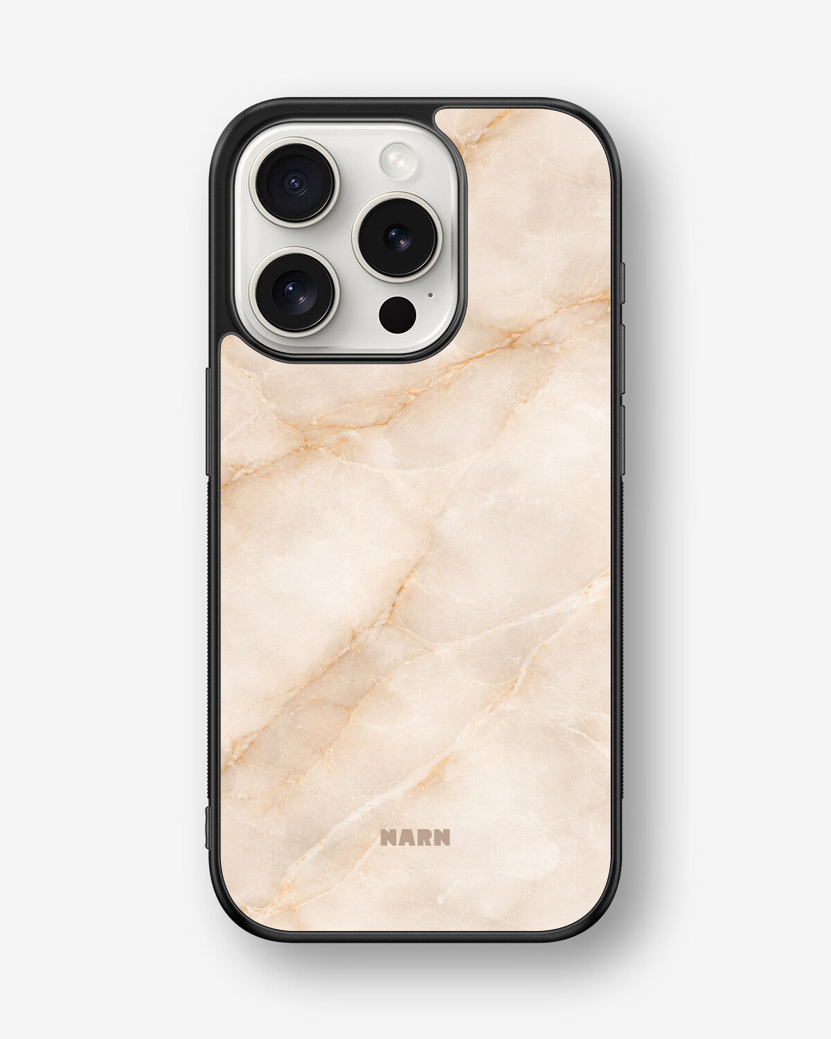 iPhone 15 Pro Hard Case – Sand Stone - View 1