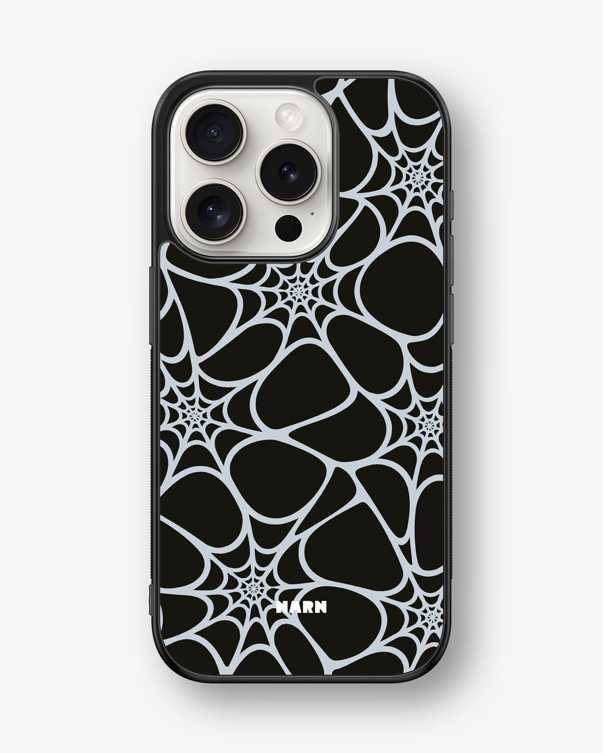 iPhone 15 Pro Hard Case – Spiderweb - View 1