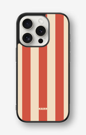 iPhone 15 Pro Hard Case – Sunset Stripes - View 1
