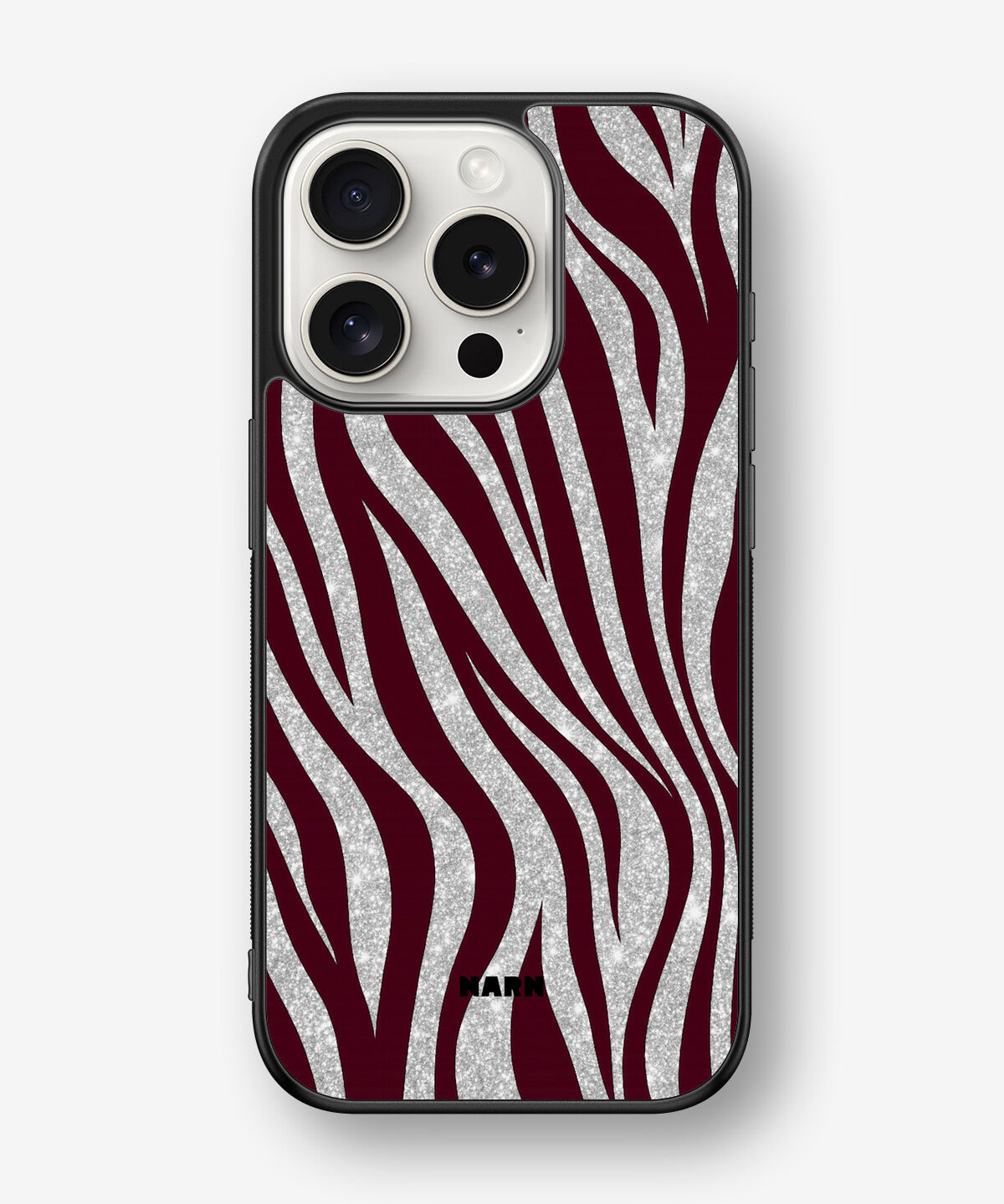 iPhone 15 Pro Hard Case – Velvet Zebra - View 1