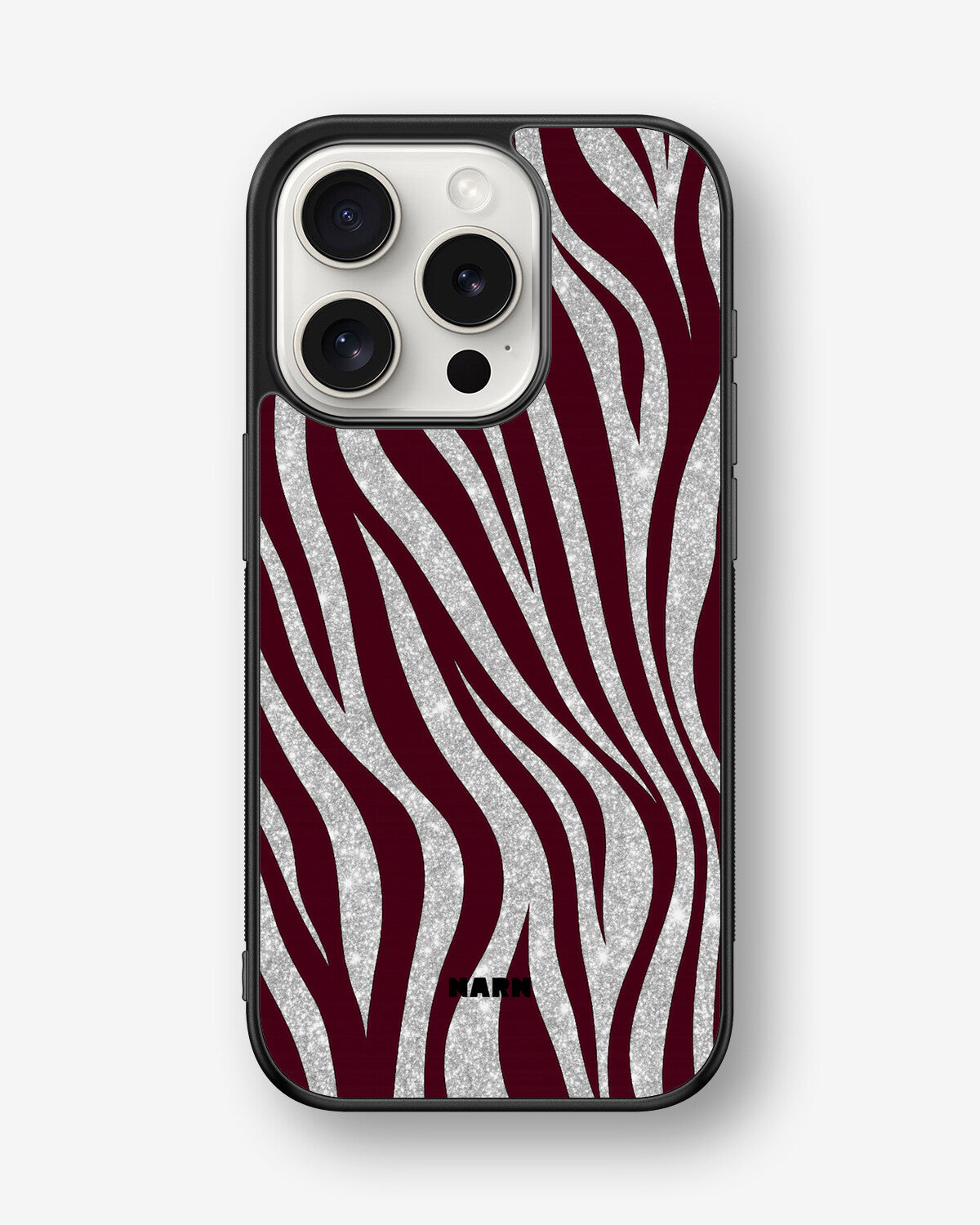iPhone 15 Pro Hard Case – Velvet Zebra - View 1