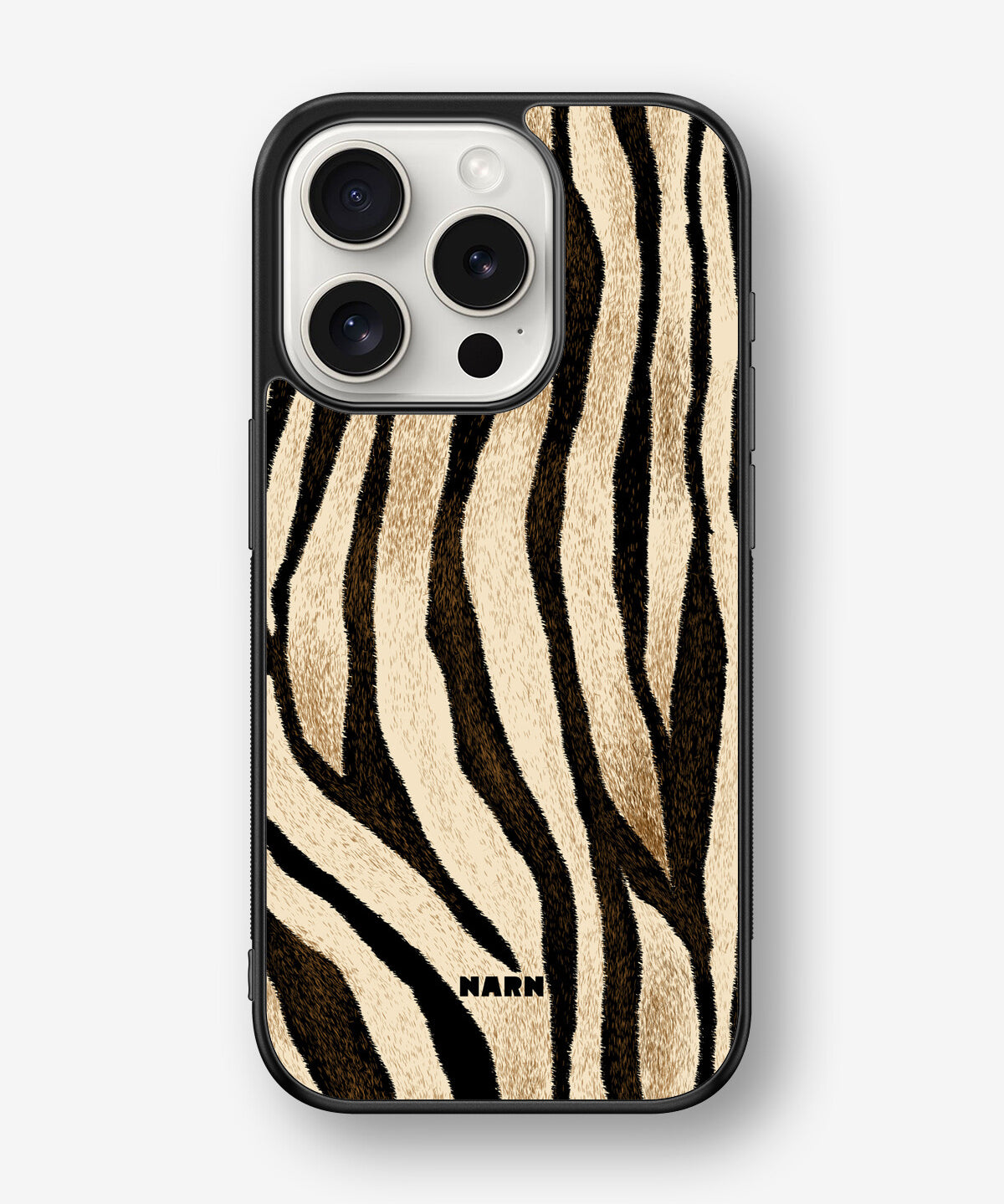 iPhone 15 Pro Hard Case – Wild Zebra - View 1