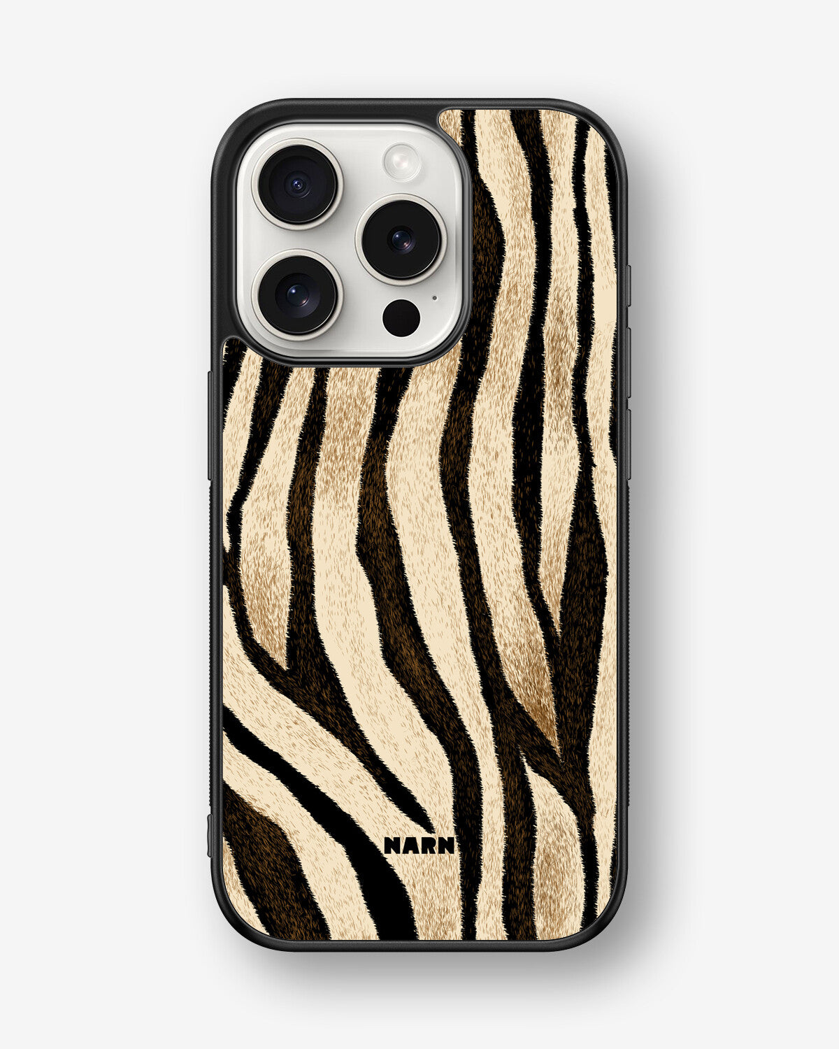 iPhone 15 Pro Hard Case – Wild Zebra - View 1