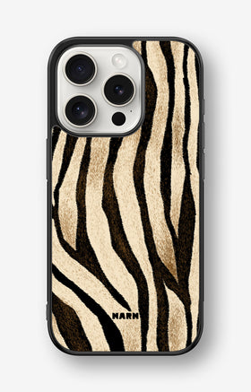 iPhone 15 Pro Hard Case – Wild Zebra - View 1