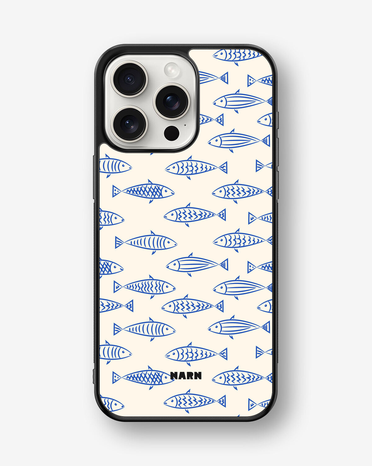 iPhone 15 Pro Max Hard Case – Blue Catch - View 1
