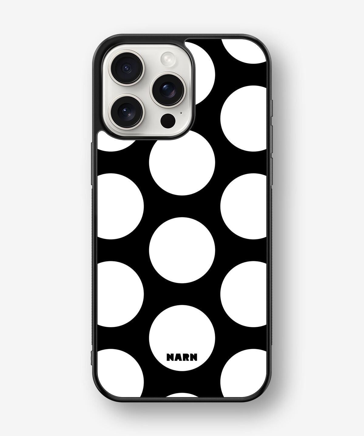 iPhone 15 Pro Max Hard Case – Bold Dots - View 1