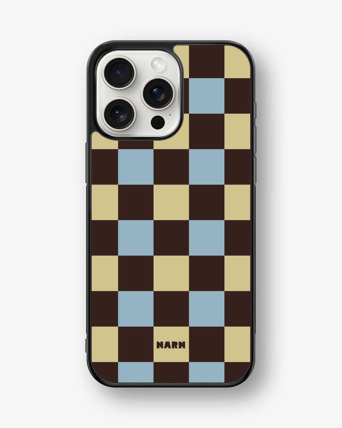 iPhone 15 Pro Max Hard Case – Butter Check - View 1