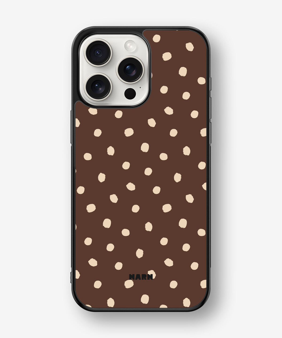 iPhone 15 Pro Max Hard Case – Choco Dots - View 1