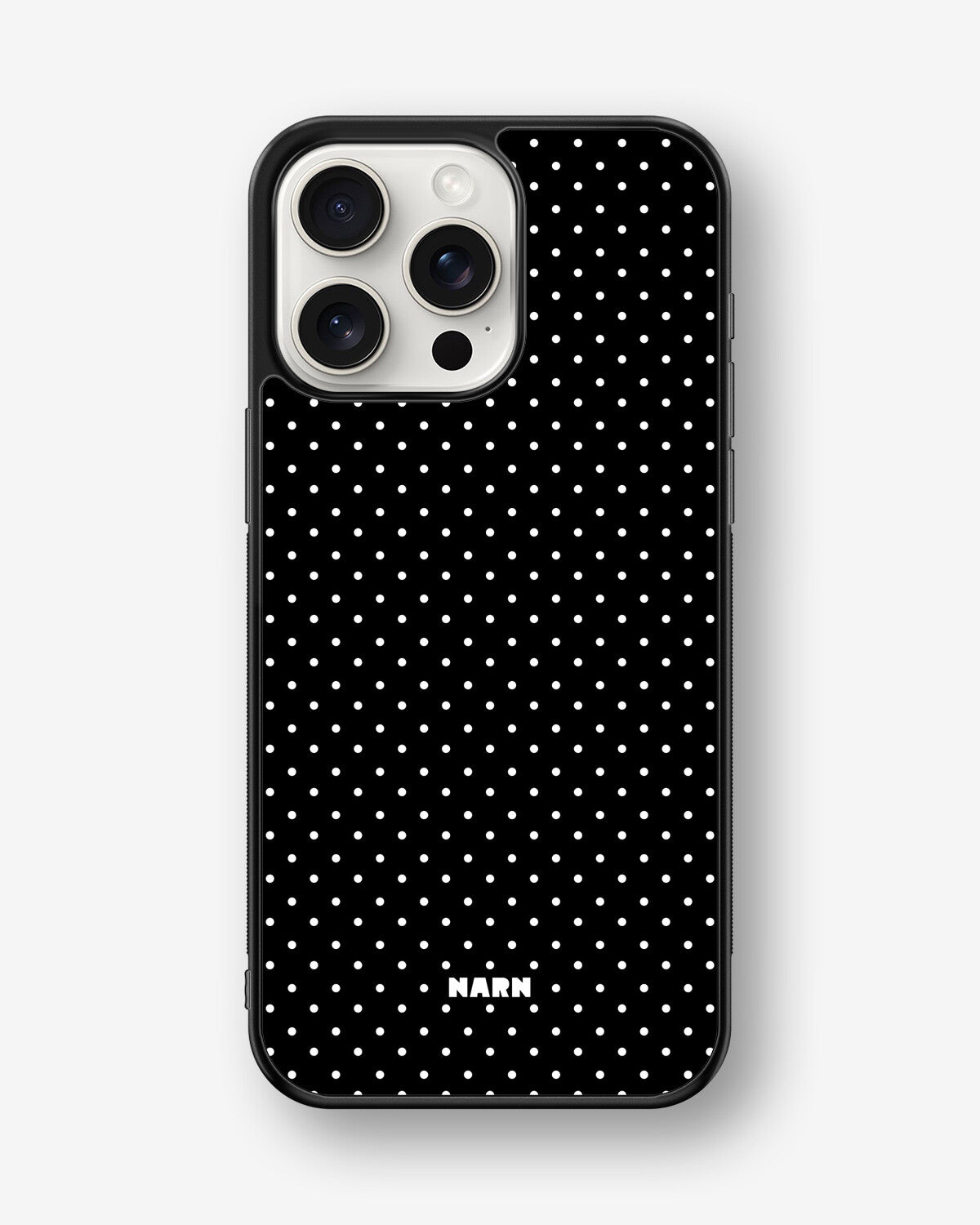 iPhone 15 Pro Max Hard Case – Classic Dots - View 1