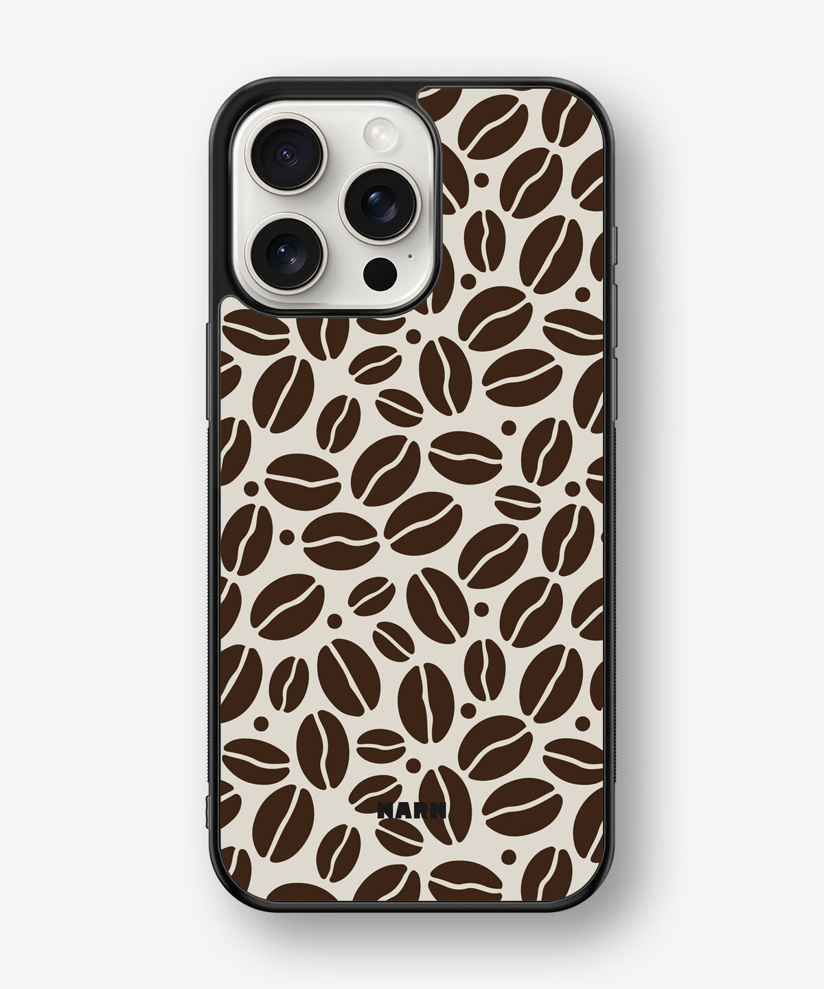 iPhone 15 Pro Max Hard Case – Coffee Beans - View 1