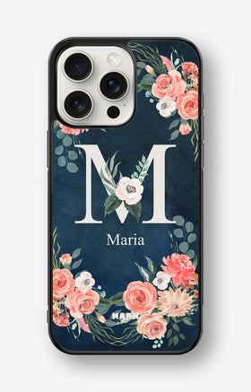 iPhone 15 Pro Max Hard Case – Custom - Floral - View 1