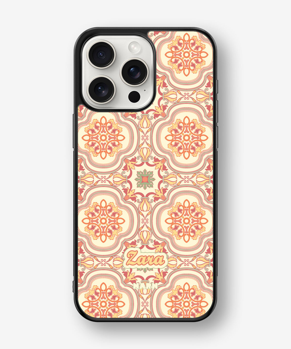 iPhone 15 Pro Max Hard Case – Custom - Moroccan  - View 1