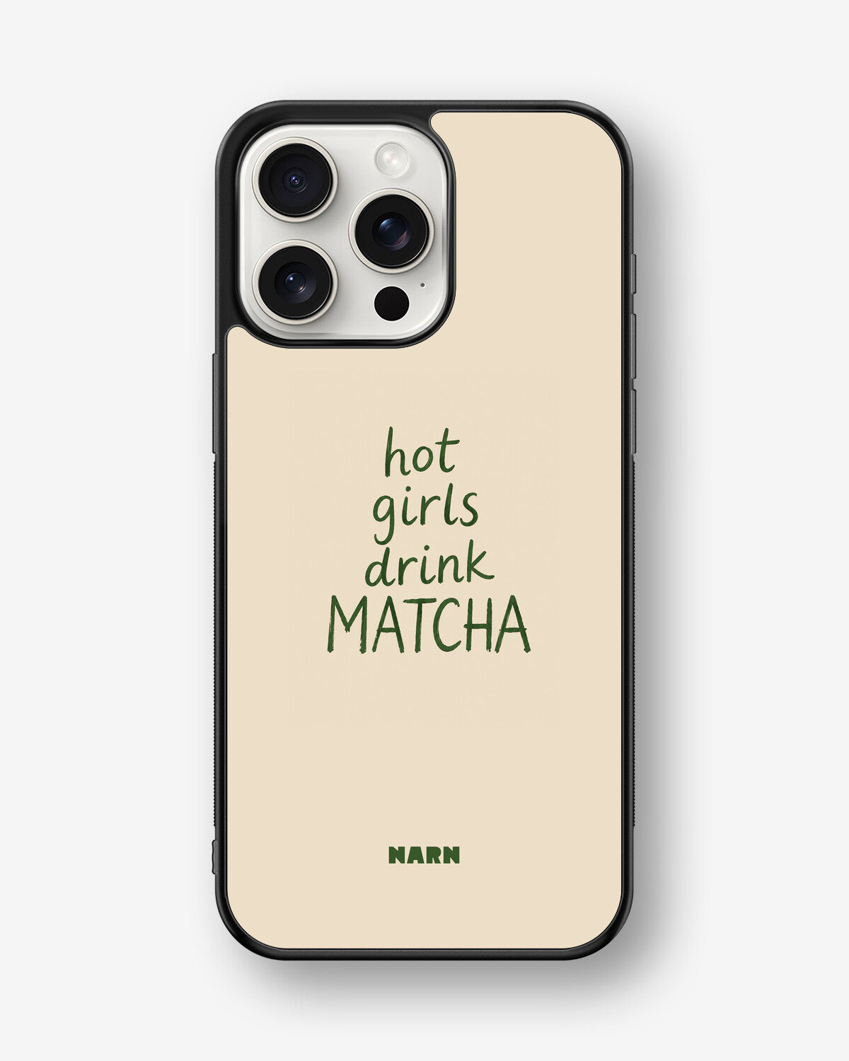 iPhone 15 Pro Max Hard Case – Drink Matcha - View 1