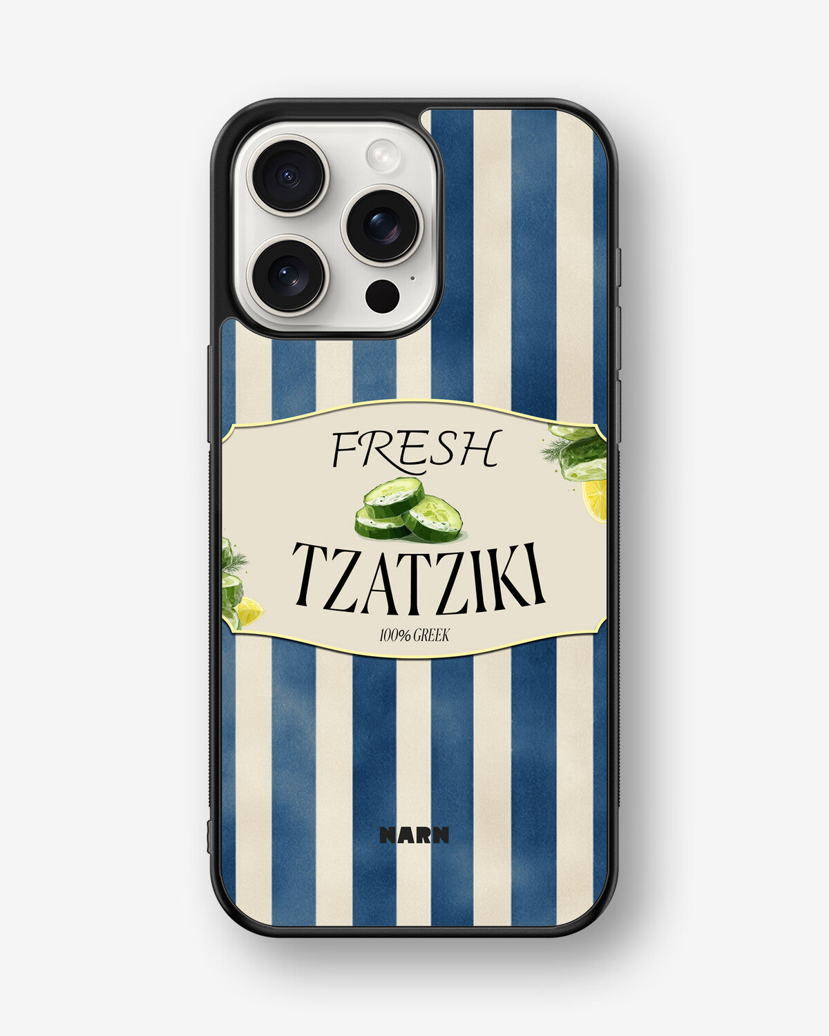 iPhone 15 Pro Max Hard Case – Greek Blues - View 1