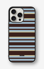 iPhone 15 Pro Max Hard Case – Latte Lines - View 1
