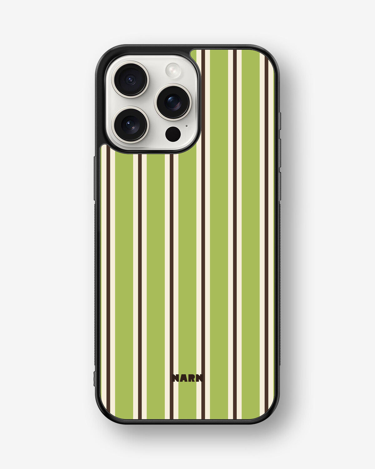 iPhone 15 Pro Max Hard Case – Matcha Lines - View 1