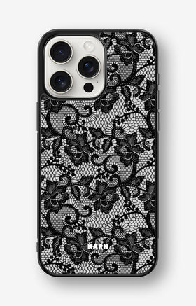 iPhone 15 Pro Max Hard Case – Midnight Lace - View 1